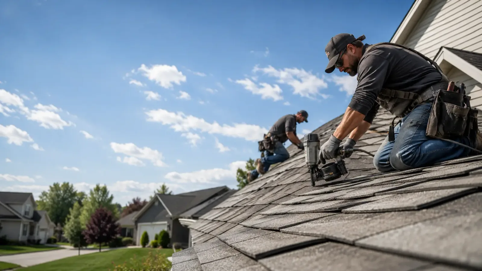 Storm Damage Roof Repair in Charleston, IL near me